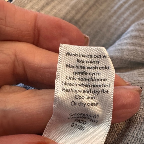 Athleta Light Gray Wool blend Solstice Wrap Cardigan - Picture 7 of 12